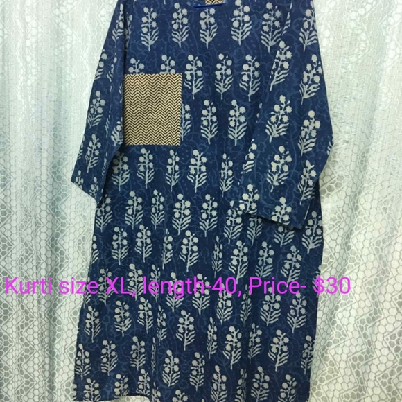 Embroidered Kurti - Picture 12 of 16